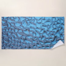 Colírio suave em vidro azul