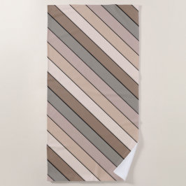 Toalha De Praia Colores De Tonalidade Da Terra Da Areia Em Papel D