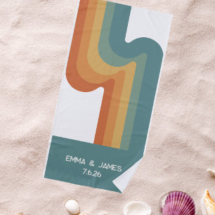 Toalha De Praia Colorida Trendy Wedding Gift Beach Towel