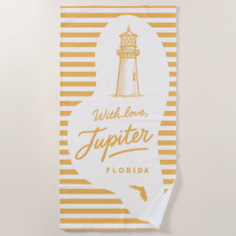 Toalha de Praia Com Amor Júpiter