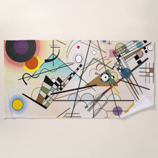 Toalha De Praia Composition VIII by Wassily Kandinsky