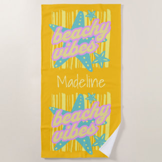 Toalha De Praia Conchas de praia caprichosas