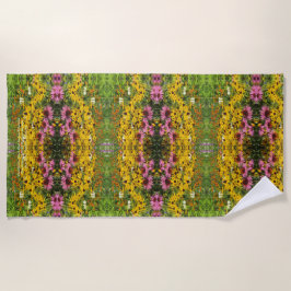 Toalha De Praia Coneflowers, Susans de olhos pretos, Echinacea