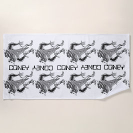 Toalha De Praia Coney Beach Towel