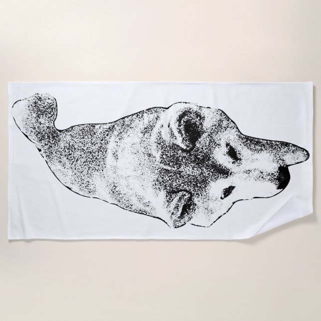 Toalha De Praia Confidência (Frente)