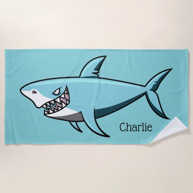 Toalha de praia conhecida feita sob encomenda do (Frente)