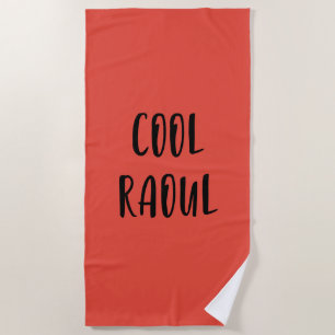 Toalha De Praia Cool Raoul