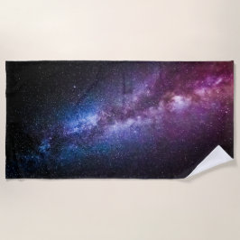 Toalha De Praia Cores brilhantes Via Látea
