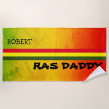Cores Tropicais de Rasta em Grunge com NOME em Pre