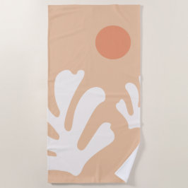 Toalha De Praia Corte de Abstrato de Matisse