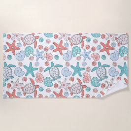Toalha De Praia Cortina de chuveiro de praia