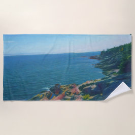 Toalha De Praia Costa Acadia