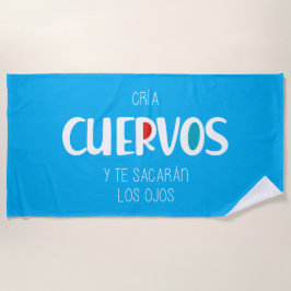Toalha De Praia Cria cuervos