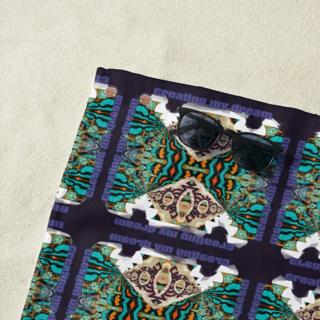 Toalha De Praia Criando meu Sonho (In Situ)