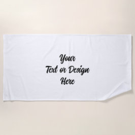 Toalha De Praia Crie seu