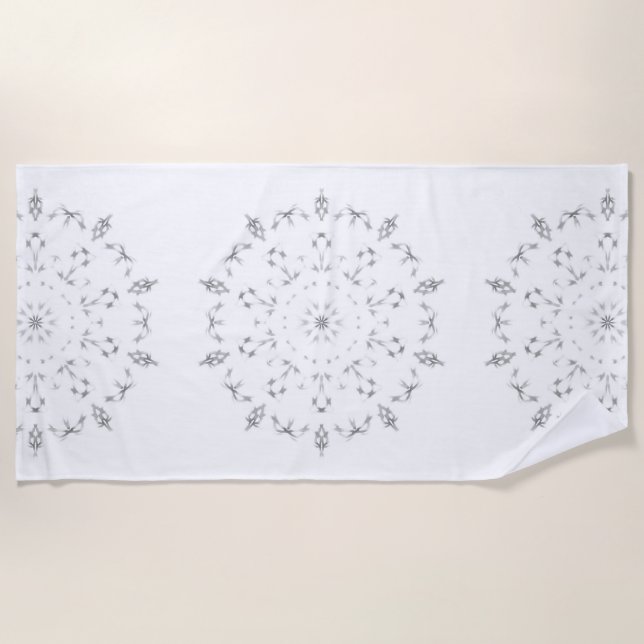 Toalha De Praia Crie seu próprio personalizado (Frente)