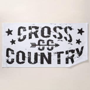 Toalha De Praia Cross Country Runner Beach Towel