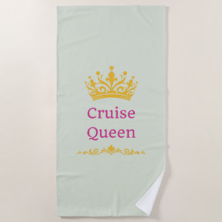 Toalha De Praia Cruise Queen