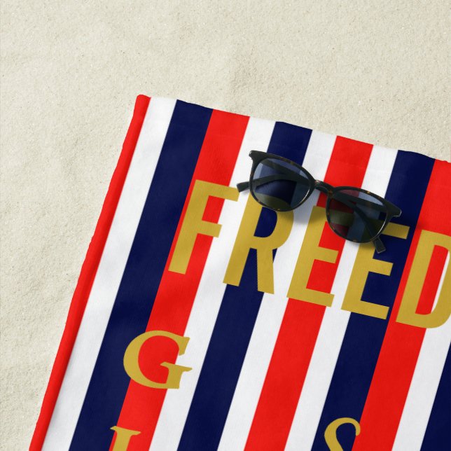 Toalha De Praia Cruze Comigo, Bon Voyage Party Beach Towel (In Situ)