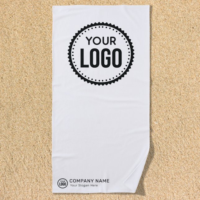 Toalha De Praia Custom Company Logo And Slogan With Promotional (Criador carregado)