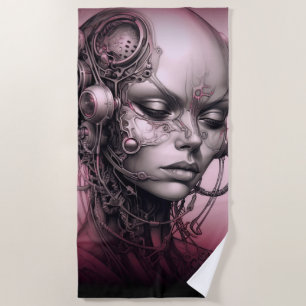 Toalha De Praia Cyborg Girl Legal Teen