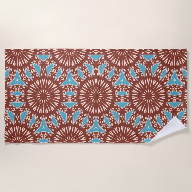 Toalha De Praia Dan Flashes Maximalist Beach Towel (Frente)