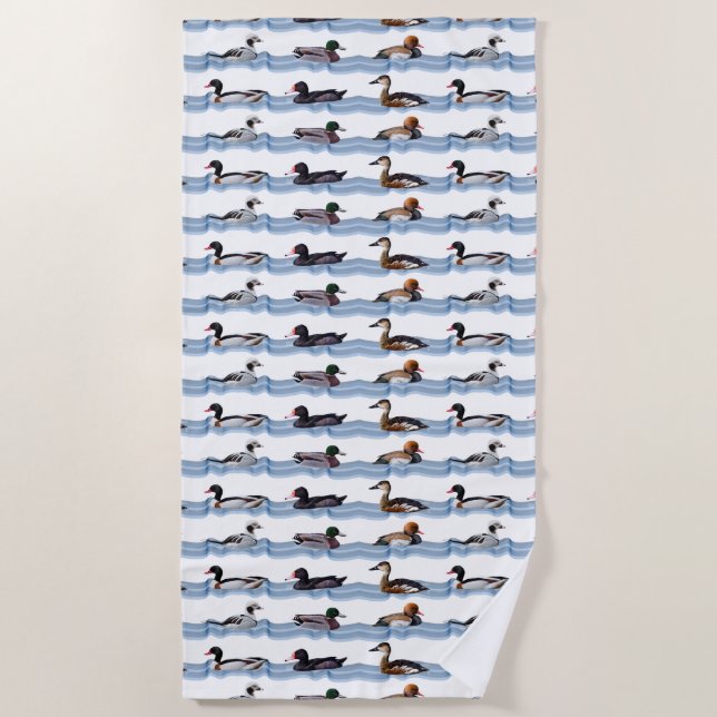 Toalha de Praia Dandy Ducks (escolha a cor) (Frente)