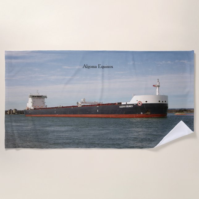 Toalha de praia de Algoma Equinox (Frente)