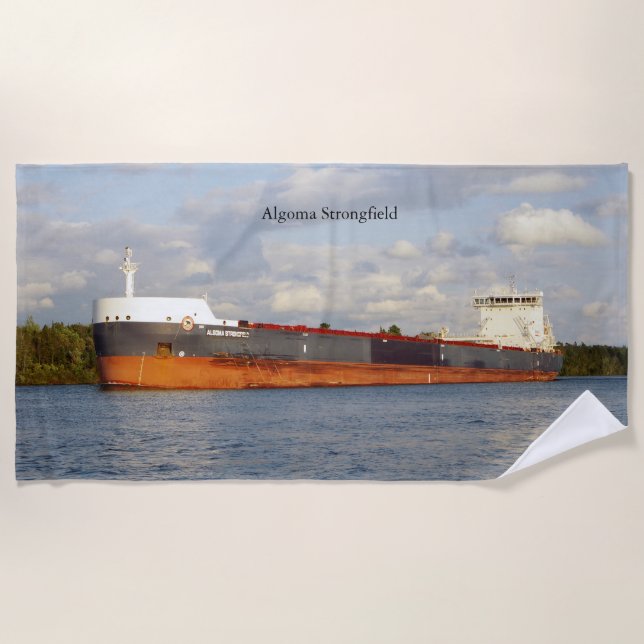 Toalha de praia de Algoma Strongfield (Frente)