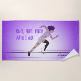 Toalha de praia de Blade Runner da menina