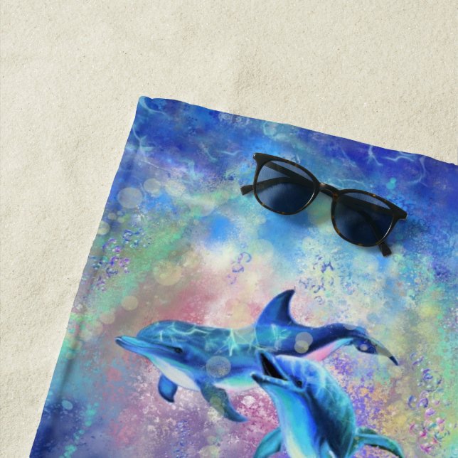 Toalha de praia de golfinhos (In Situ)