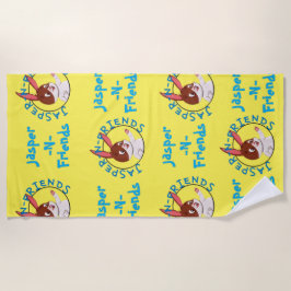 Toalha de praia de Jasper-n-amigos