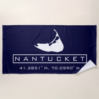 Toalha de praia de Nantucket