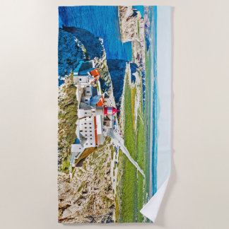 Toalha de praia de Sagres Portugal do farol