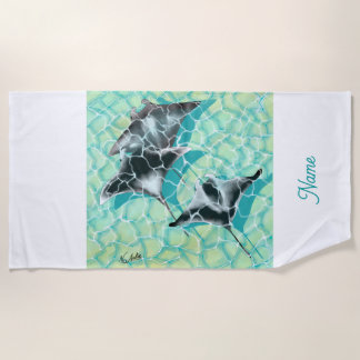 Toalha De Praia DE Strandtuch Manta Rochen