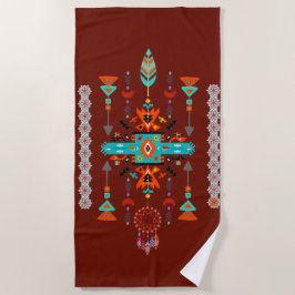 Toalha De Praia desenho tribal
