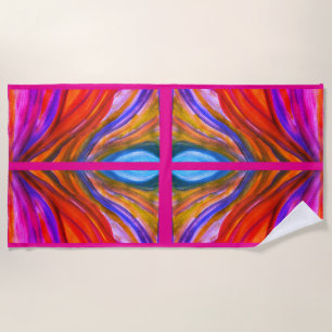 Toalha De Praia Deserto Rosa Quente Inspirações Beach Towel