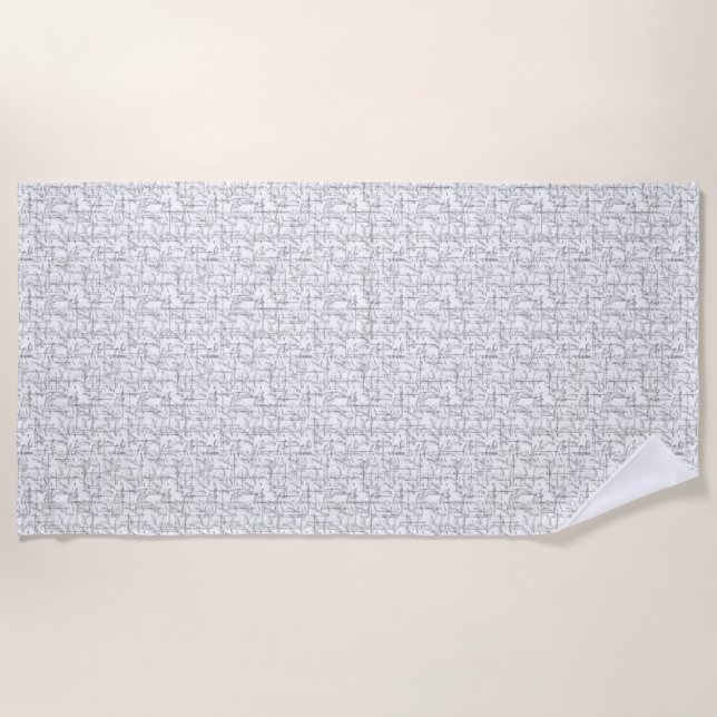 Toalha De Praia design 23 (Frente)