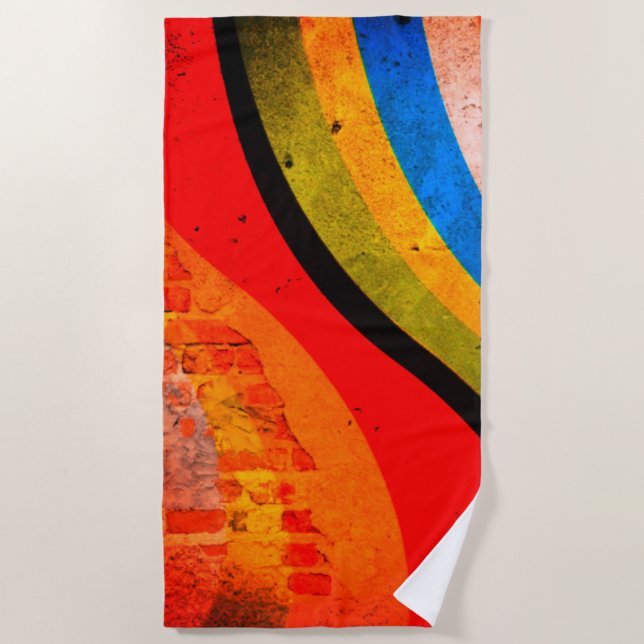 Toalha De Praia Design com distribuição (Frente)