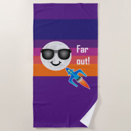 Toalha De Praia Design de Far Out - Beach Towel
