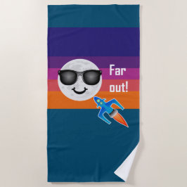 Toalha De Praia Design de Far Out - Beach Towel