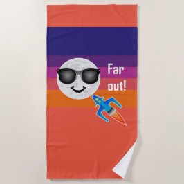 Toalha De Praia Design de Far Out - Beach Towel