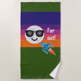 Toalha De Praia Design de Far Out - Beach Towel