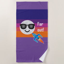Toalha De Praia Design de Far Out - Beach Towel