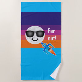 Toalha De Praia Design de Far Out - Beach Towel