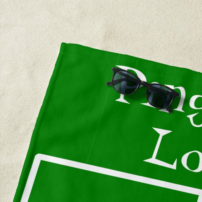 Toalha De Praia Design de Tênis personalizada (In Situ)