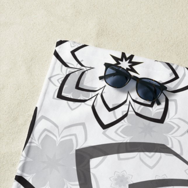 Toalha De Praia Design floral 11 (In Situ)