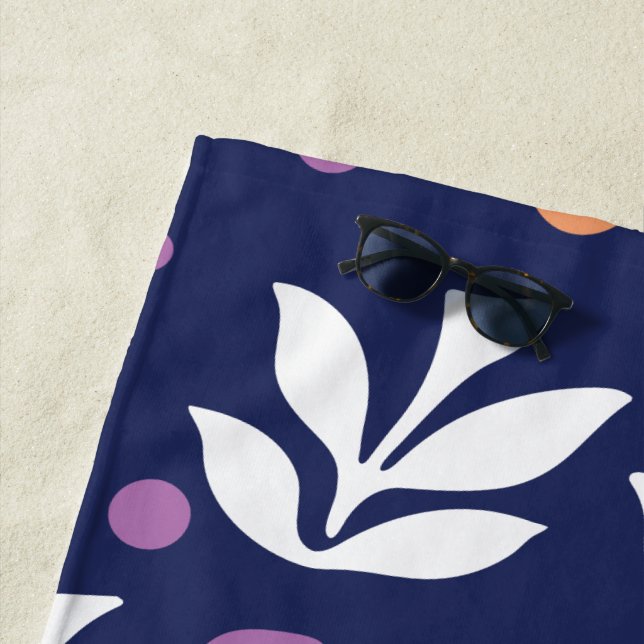 Toalha De Praia Design Floral 22 (In Situ)