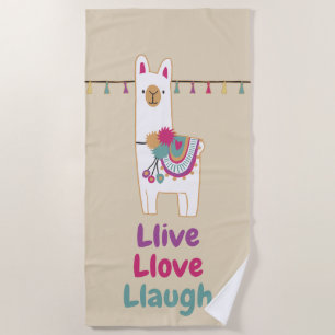 Toalha De Praia Design personalizado de lama bonito