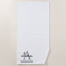Design Personalizado Simples Monograma Personaliza